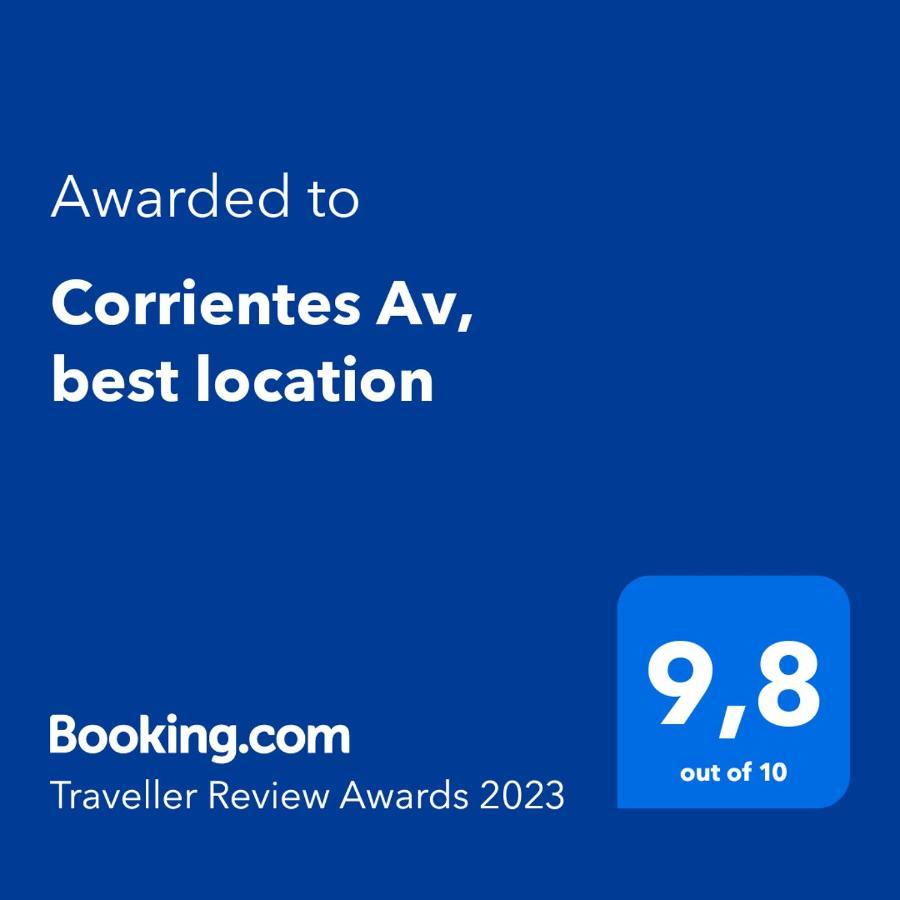 Corrientes Av, best location Buenos Aires Extérieur photo